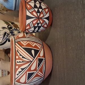 Handcrafted Jemez Pottery Art Pottery Set